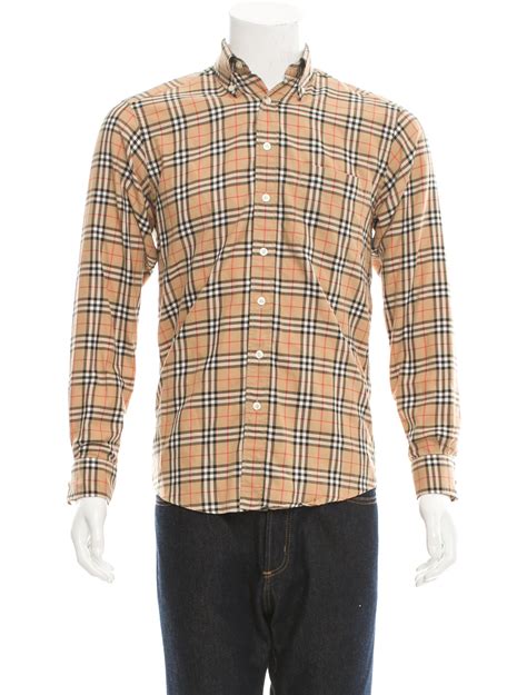 fake burberry check t shirt|burberry nova check shirt.